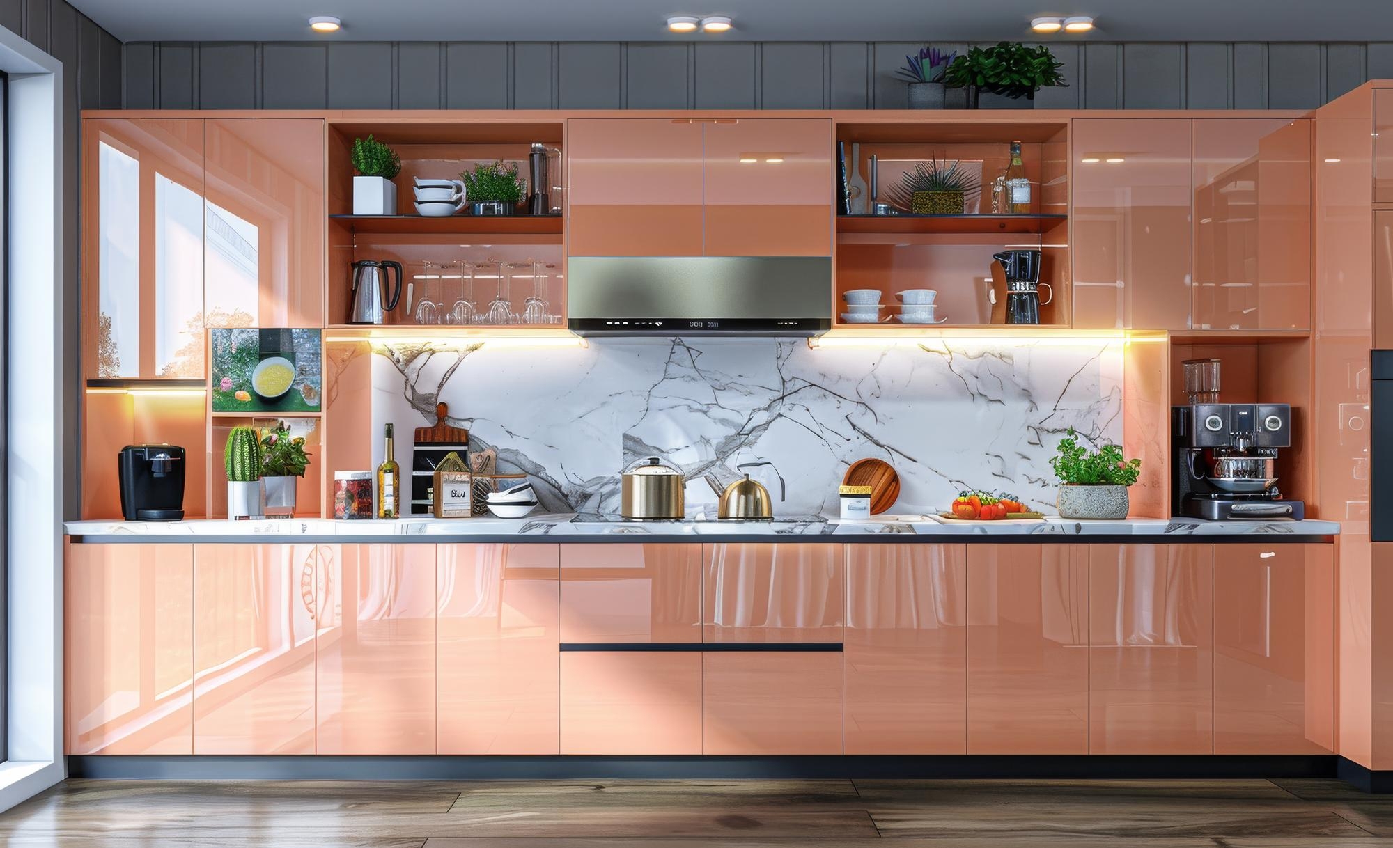 Стъклен панел за кухня: колко е устойчив на топлина, пара и мазнина?