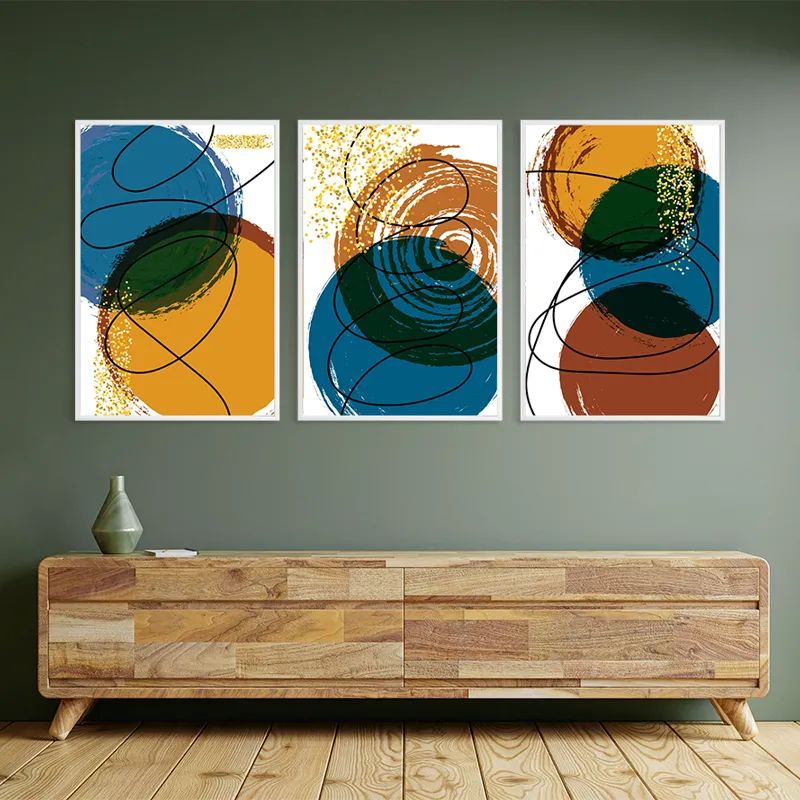 Abstract Circles mockup 2