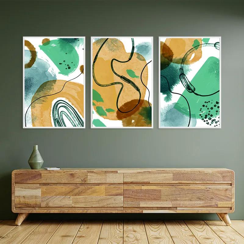 Картина на многоплатна основа Bluerown Set mockup 2