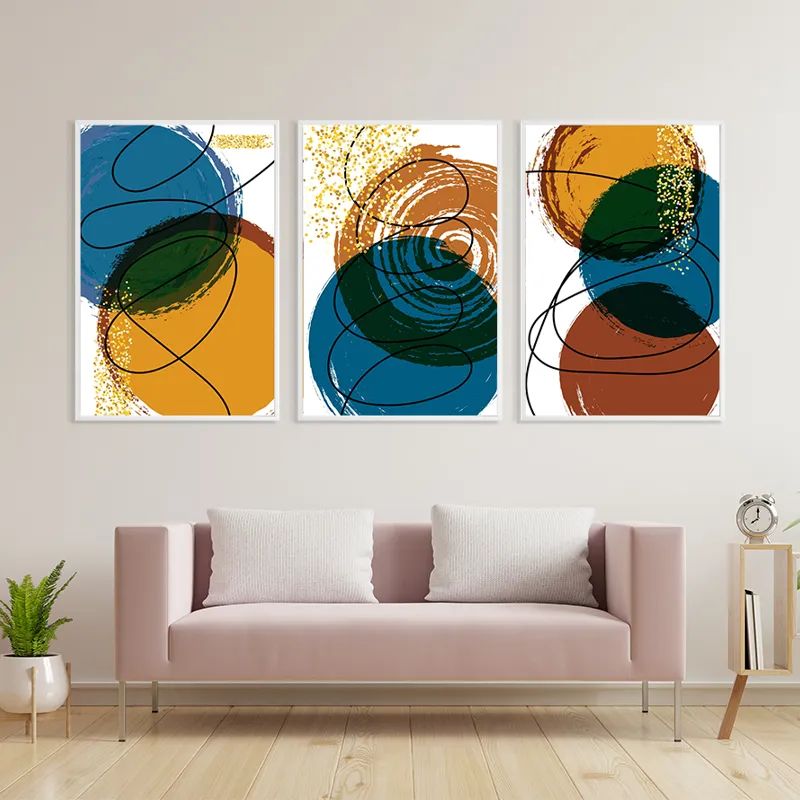 Abstract Circles mockup 3