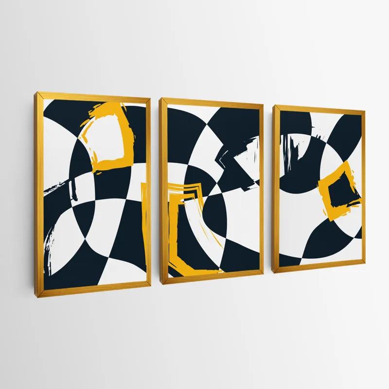 Картина на многоплатна основа Blacknd Whitert mockup 0