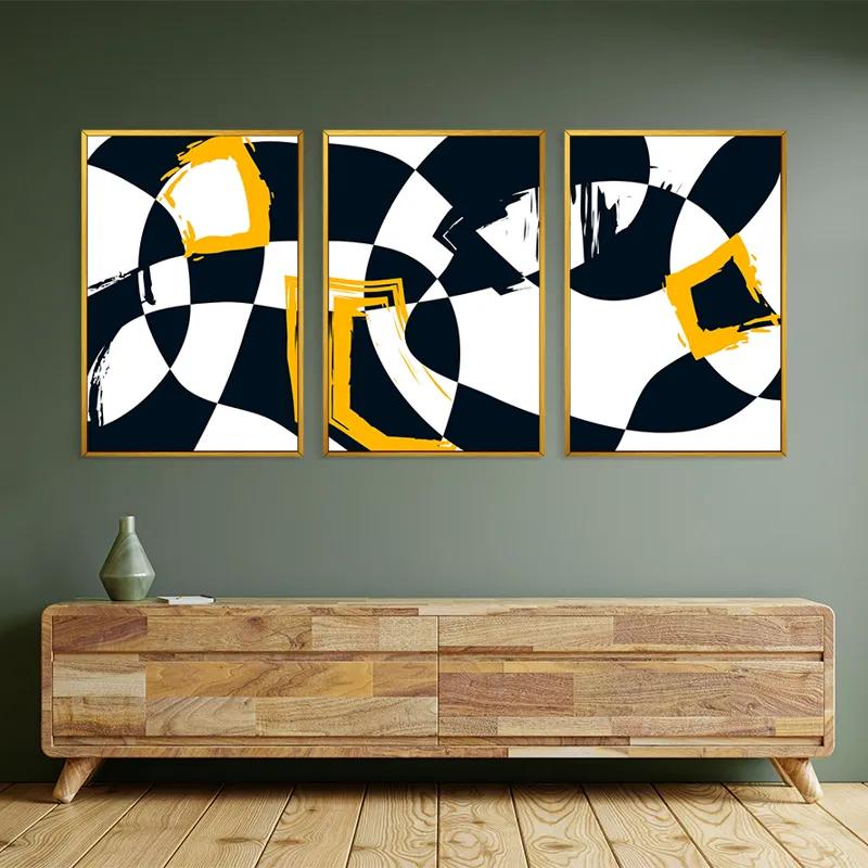 Картина на многоплатна основа Blacknd Whitert mockup 2