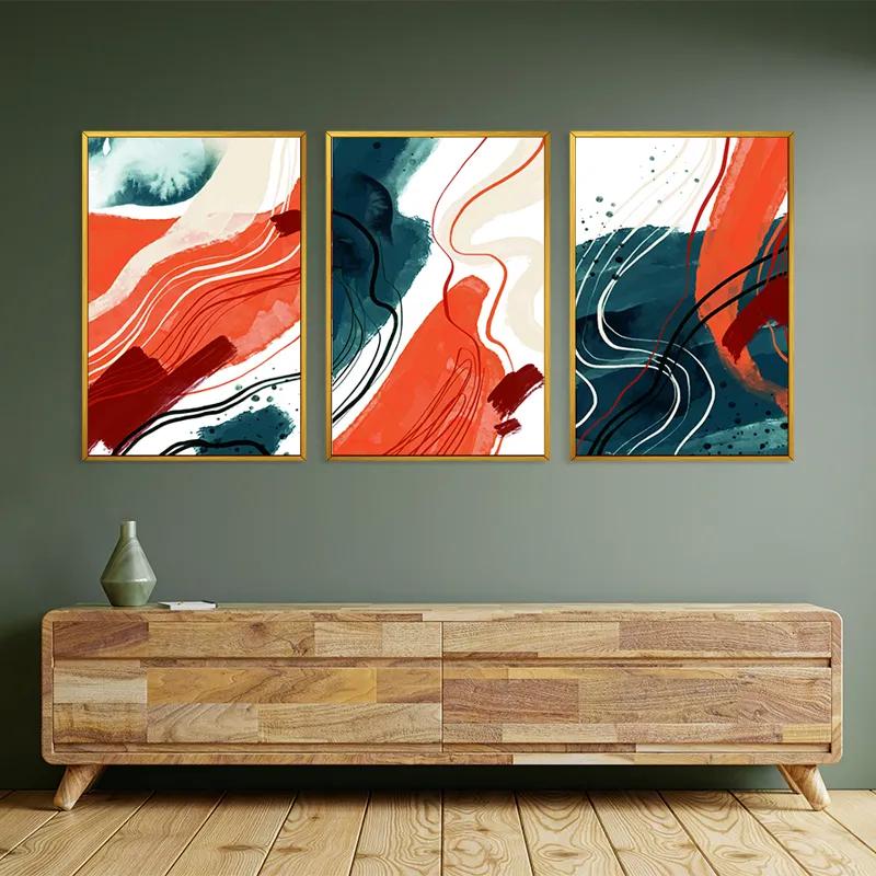 Картина на многоплатна основа Orangelue Set mockup 2