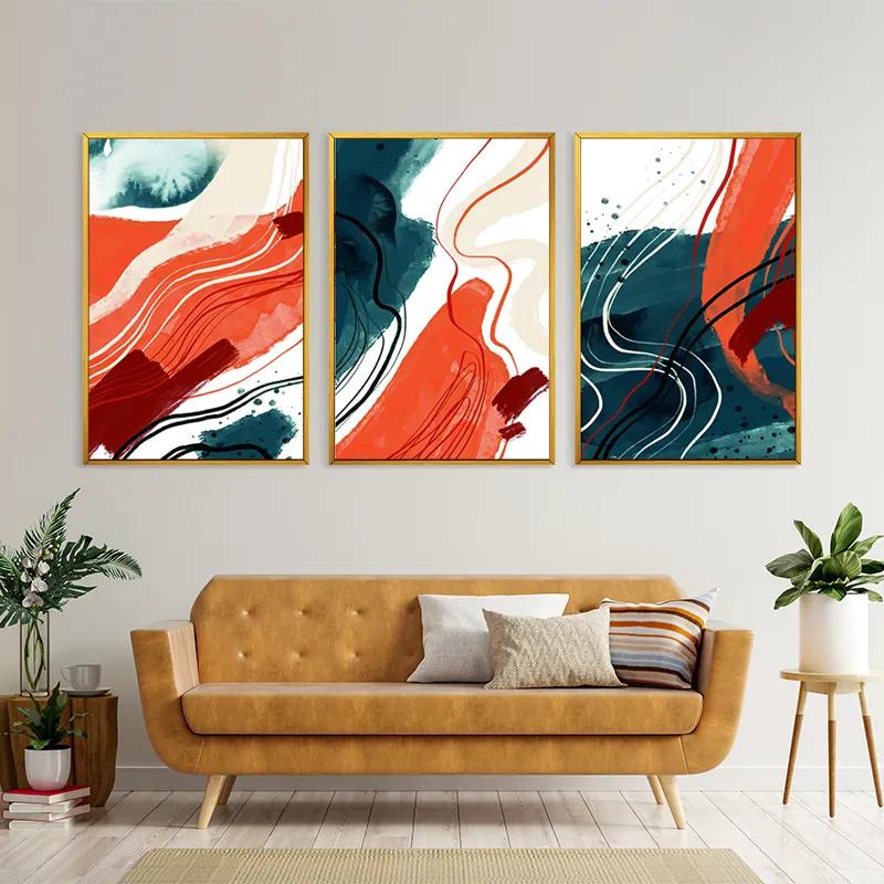 Картина на многоплатна основа Orangelue Set mockup 4