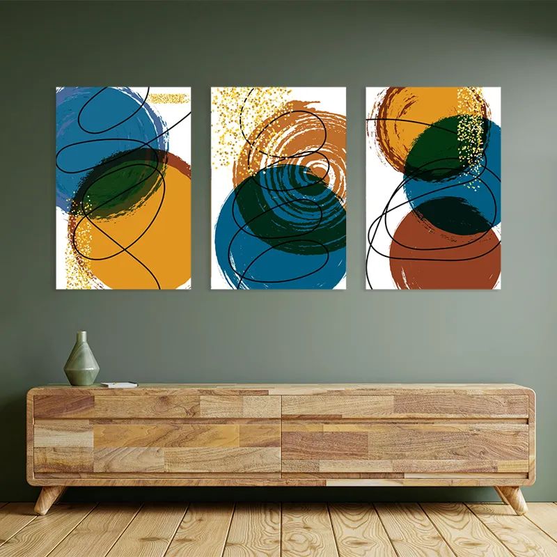 Abstract Circles mockup 2