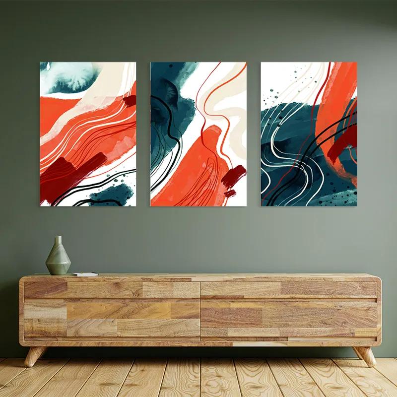 Картина на многоплатна основа Orangelue Set mockup 2