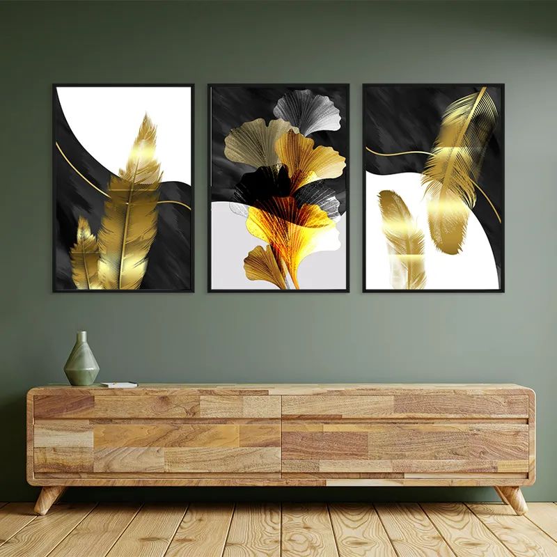 Golden Feathers mockup 2