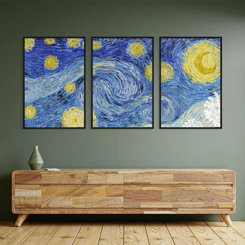 Картина на многоплатна основа Painting Set mockup 2