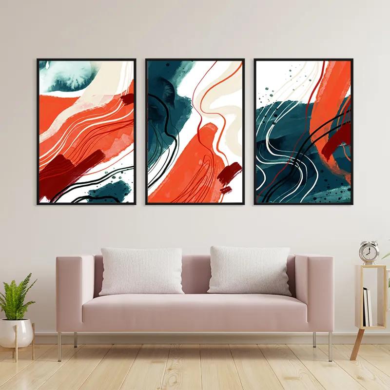 Картина на многоплатна основа Orangelue Set mockup 3