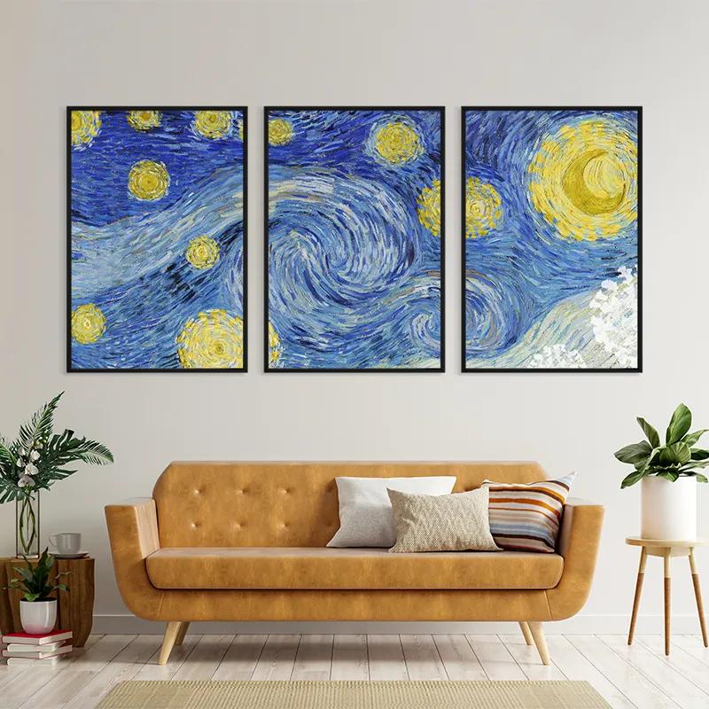 Картина на многоплатна основа Painting Set mockup 4