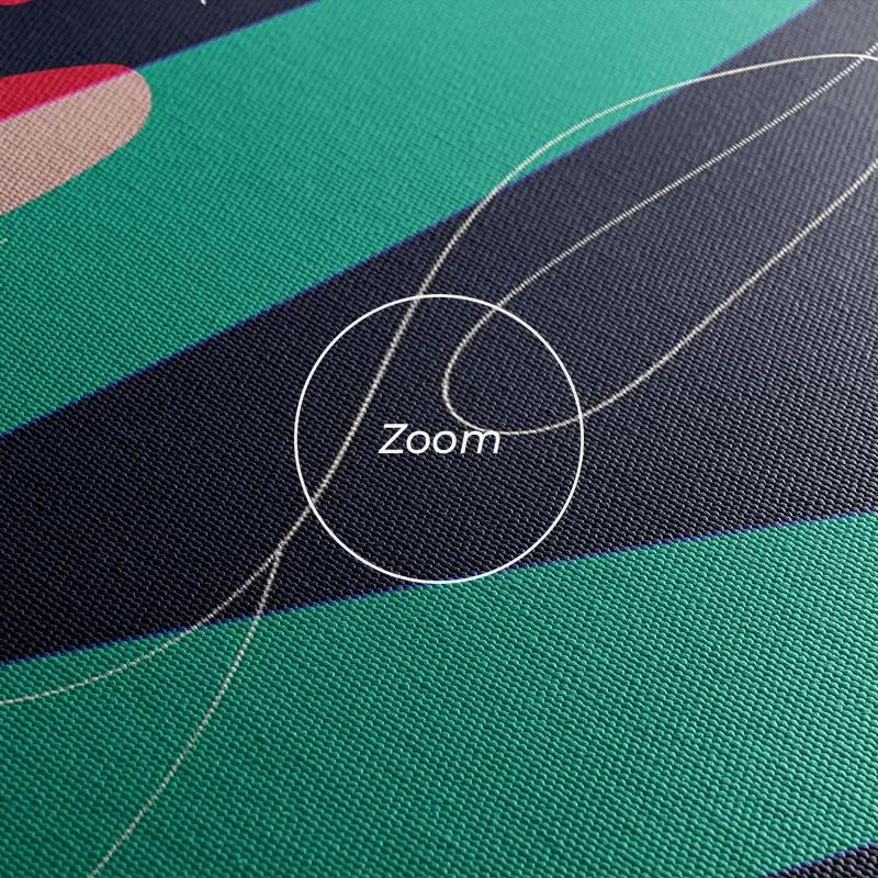 Картина на многоплатна основа Abstract Face mockup 1