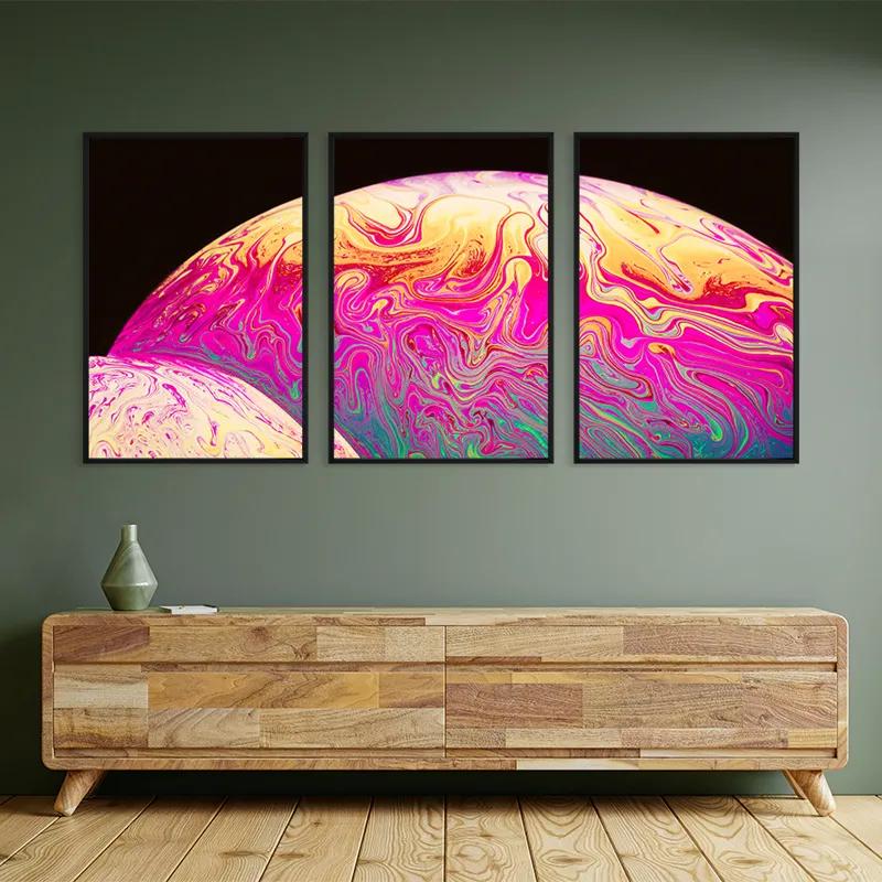 Картина на многоплатна основа Planet mockup 2