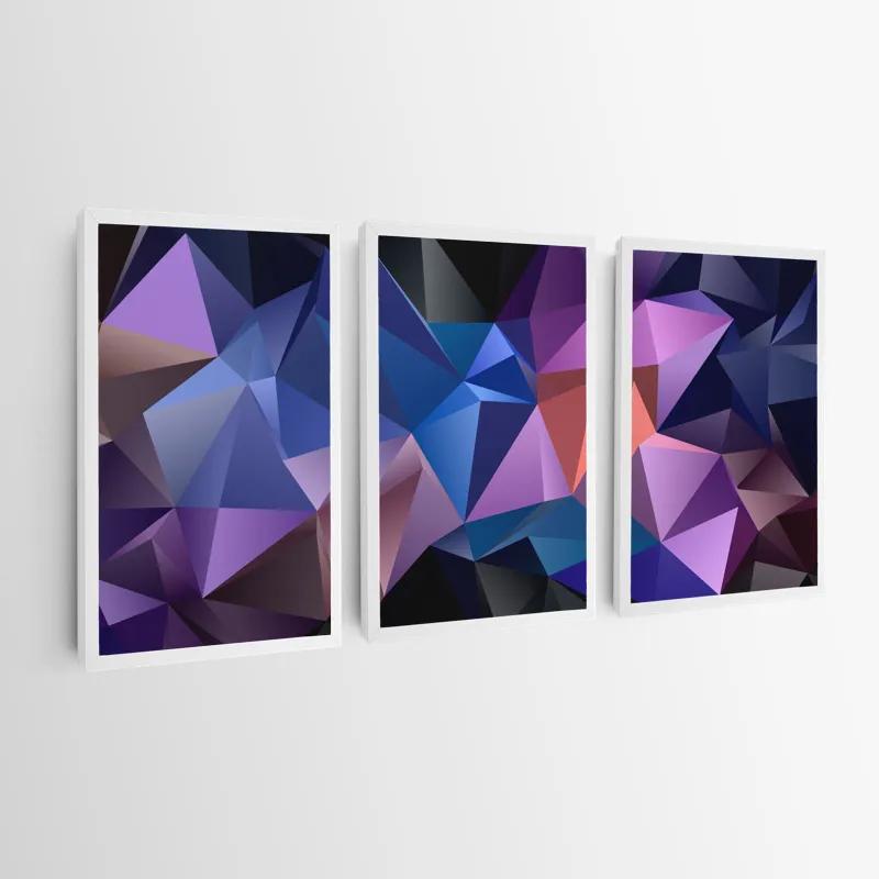 Картина на многоплатна основа Purple Shades mockup 0