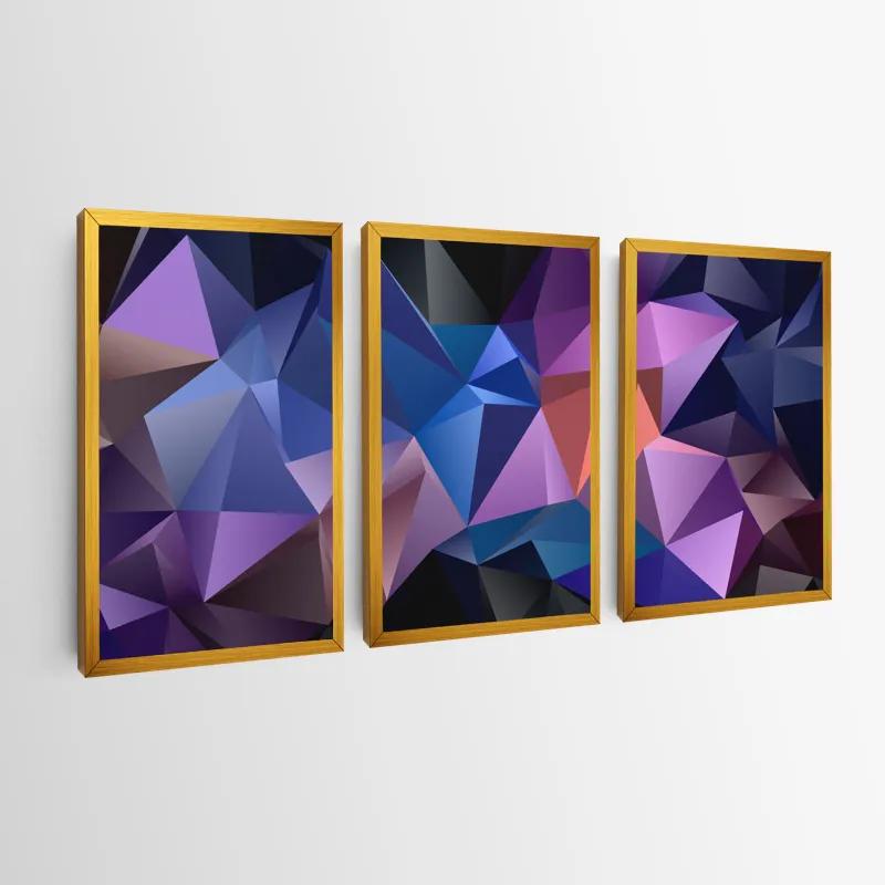 Картина на многоплатна основа Purple Shades mockup 0