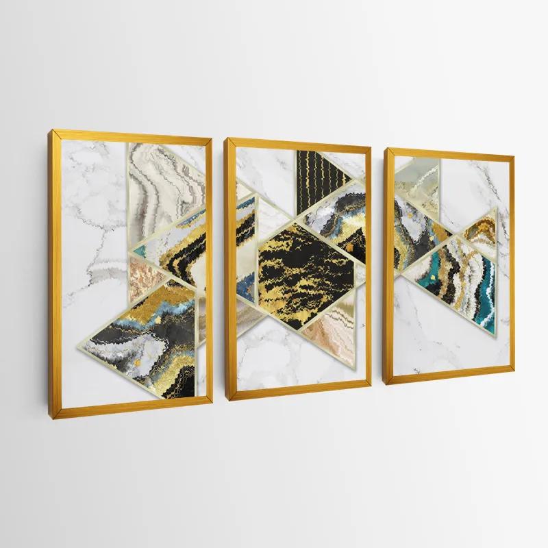 Картина на многоплатна основа Marble Shapes mockup 0