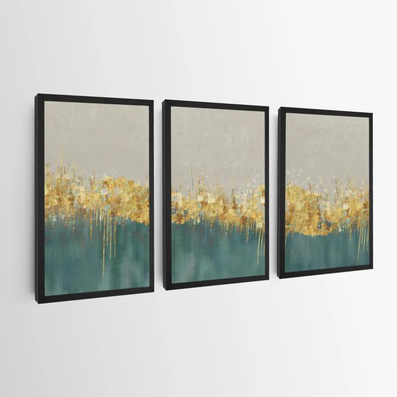 Картина на многоплатна основа Blue Contrast mockup 0