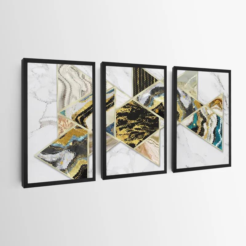 Картина на многоплатна основа Marble Shapes mockup 0