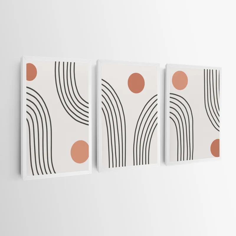 Картина на многоплатна основа Moonnd Lines mockup 0