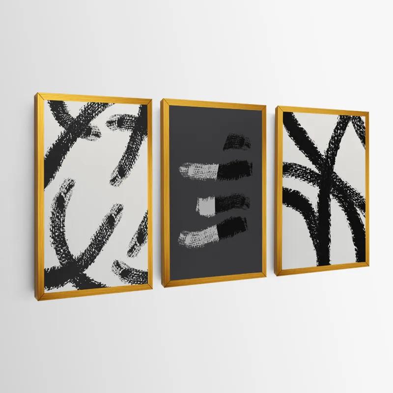 Картина на многоплатна основа Grey Shades mockup 0