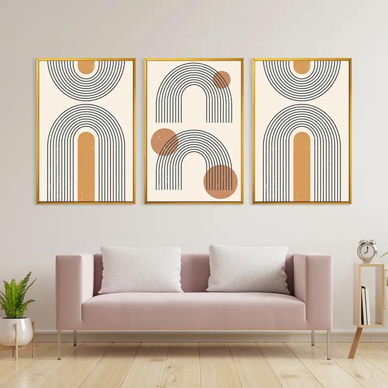 Картина на многоплатна основа Arch Poster Set mockup 3