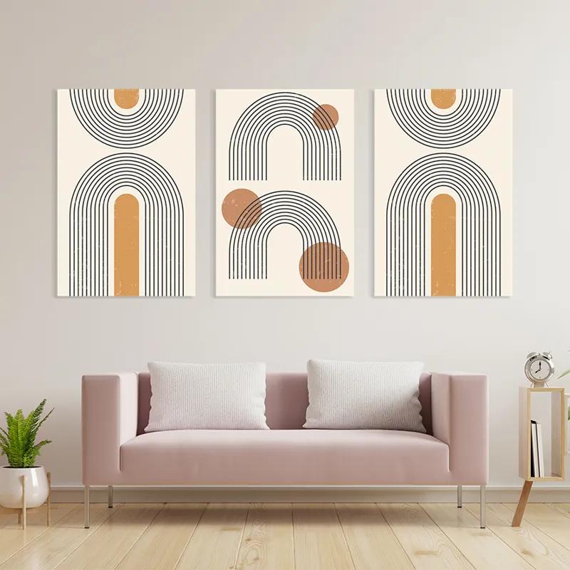 Картина на многоплатна основа Arch Poster Set mockup 3