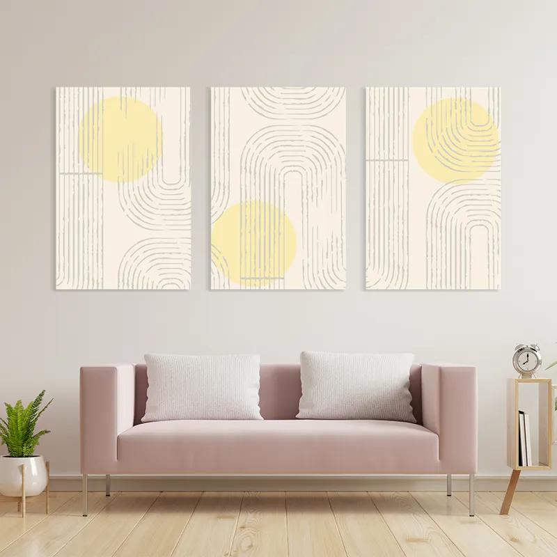 Картина на многоплатна основа Boho Home Decor mockup 3