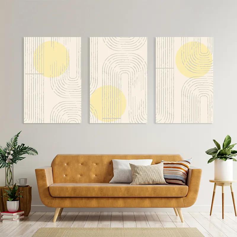 Картина на многоплатна основа Boho Home Decor mockup 4