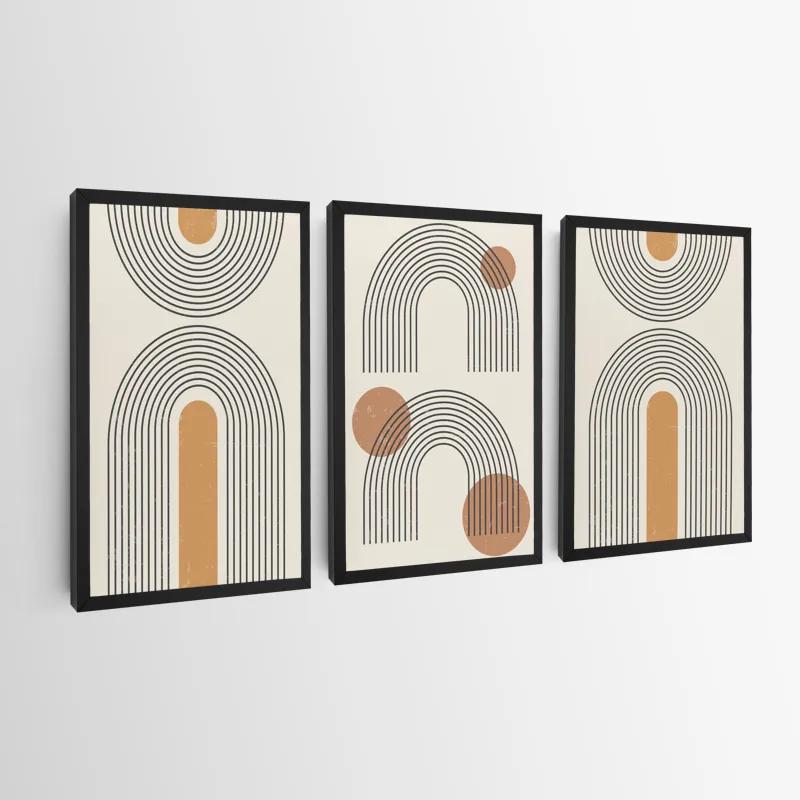 Картина на многоплатна основа Arch Poster Set mockup 0