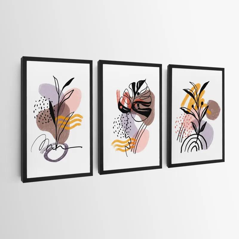 Картина на многоплатна основа Pretty Leaf mockup 0