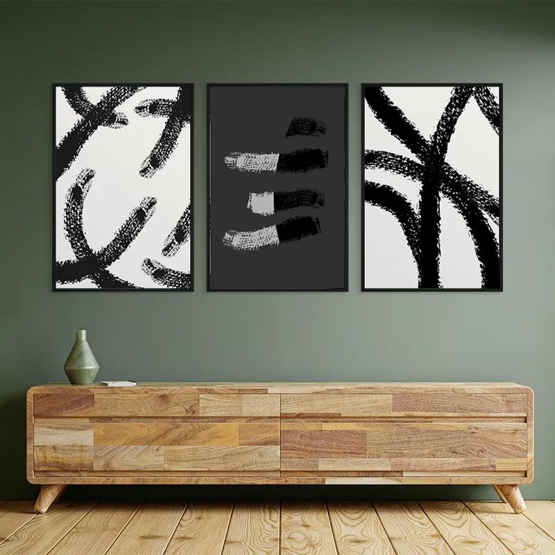 Картина на многоплатна основа Grey Shades mockup 2