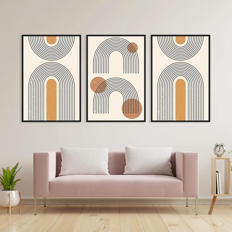 Картина на многоплатна основа Arch Poster Set mockup 3