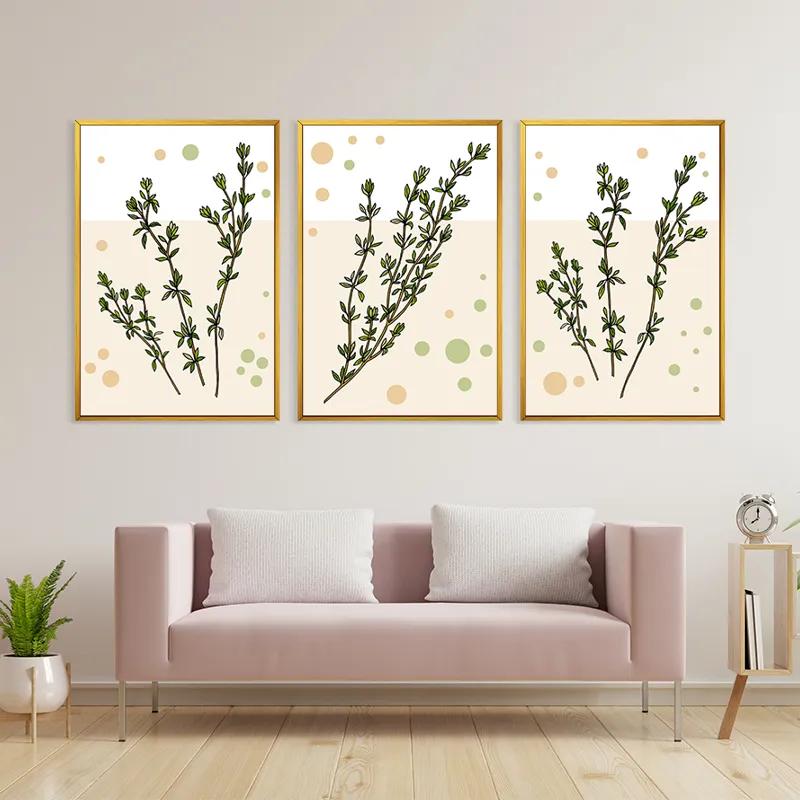 Картина на многоплатна основа Fresh Herbs mockup 3