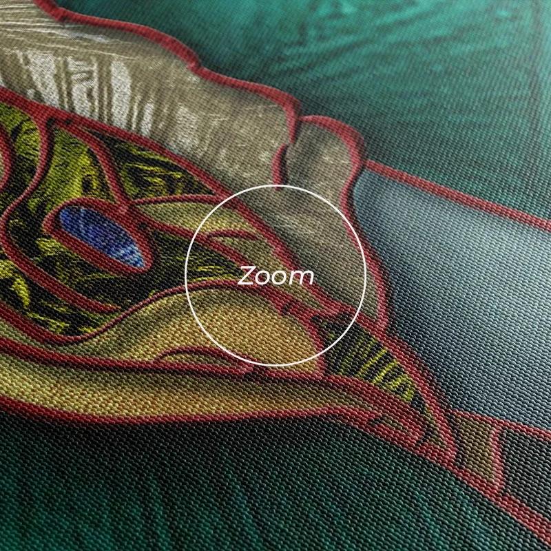 Картина на многоплатна основа Bluend Gold Elephant mockup 1