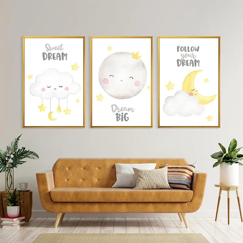 Картина на многоплатна основа Dreamig Set mockup 4