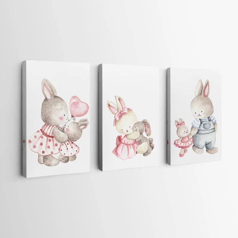Bunny Family mockup 0