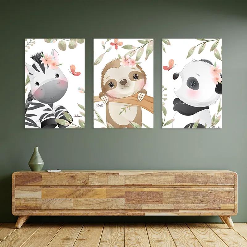 Картина на многоплатна основа Cutenimals mockup 2