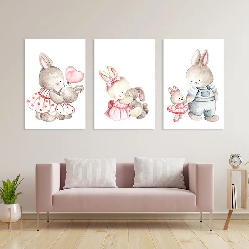 Bunny Family mockup 3