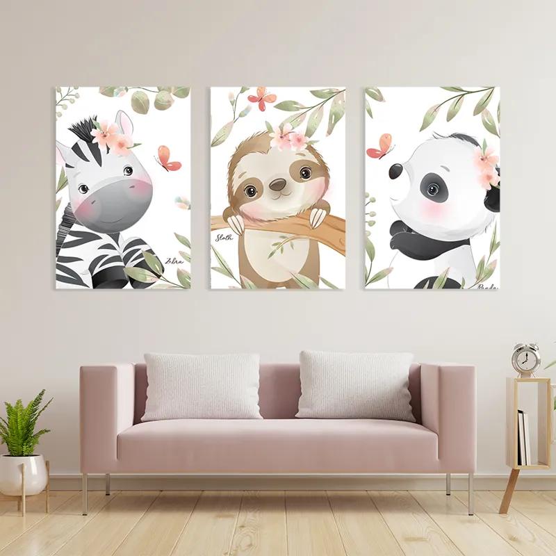 Картина на многоплатна основа Cutenimals mockup 3