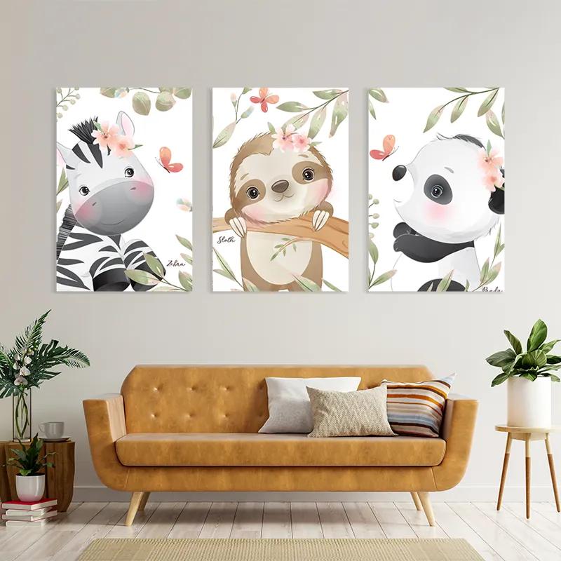 Картина на многоплатна основа Cutenimals mockup 4