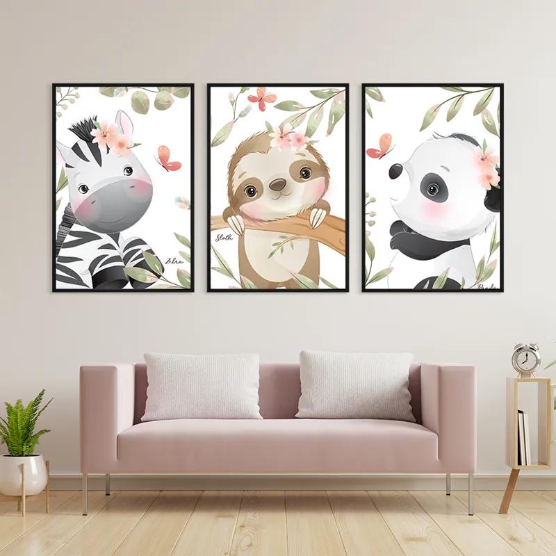 Картина на многоплатна основа Cutenimals mockup 3