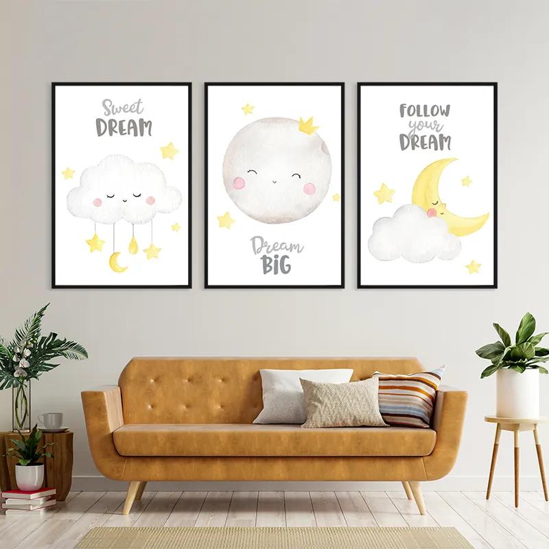 Картина на многоплатна основа Dreamig Set mockup 4