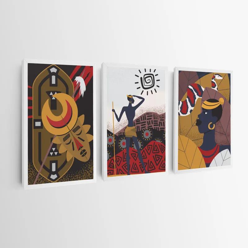 Картина на многоплатна основа Hunters Set mockup 0