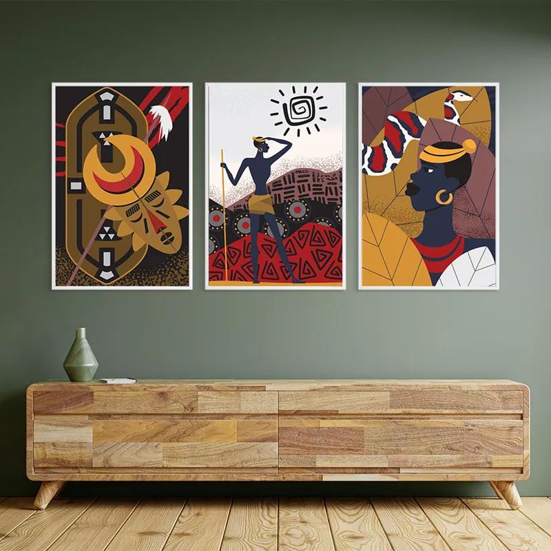 Картина на многоплатна основа Hunters Set mockup 2