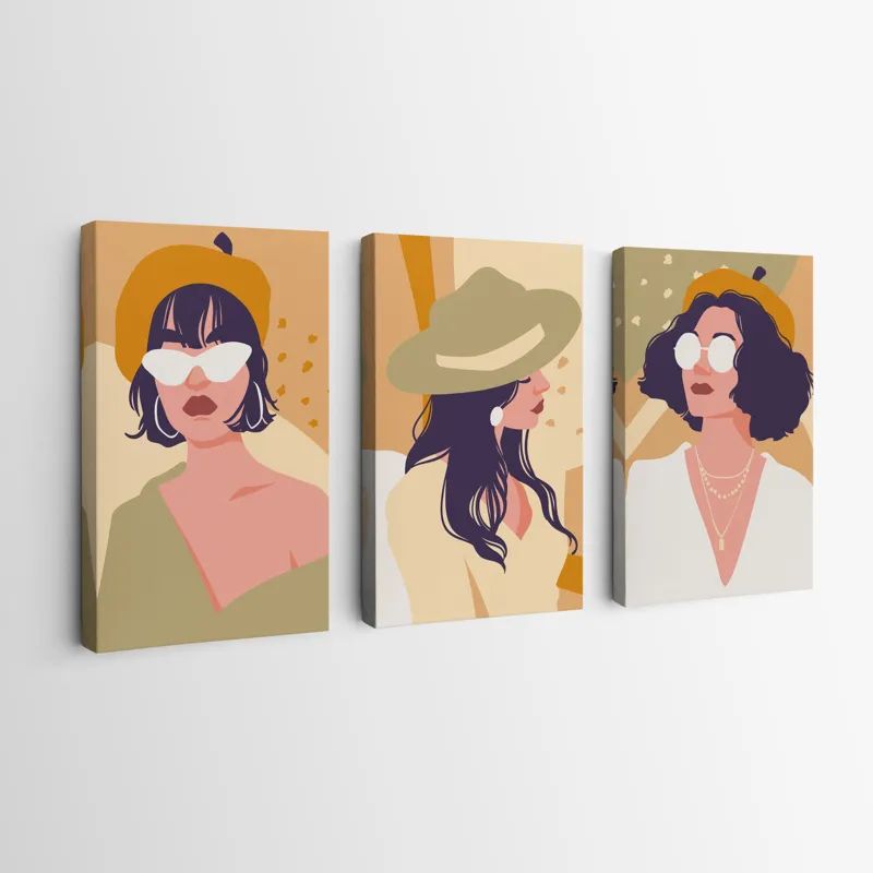 Modern Woman Set mockup 0