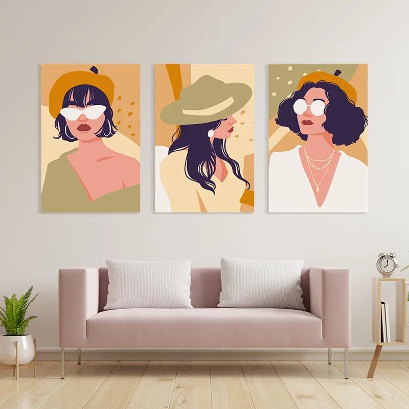 Modern Woman Set mockup 3