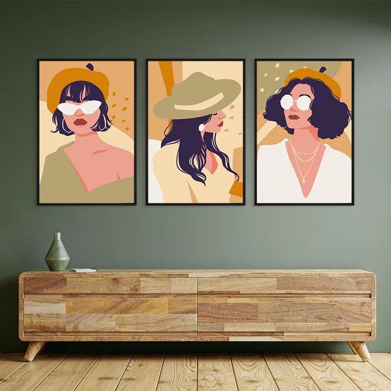 Modern Woman Set mockup 2