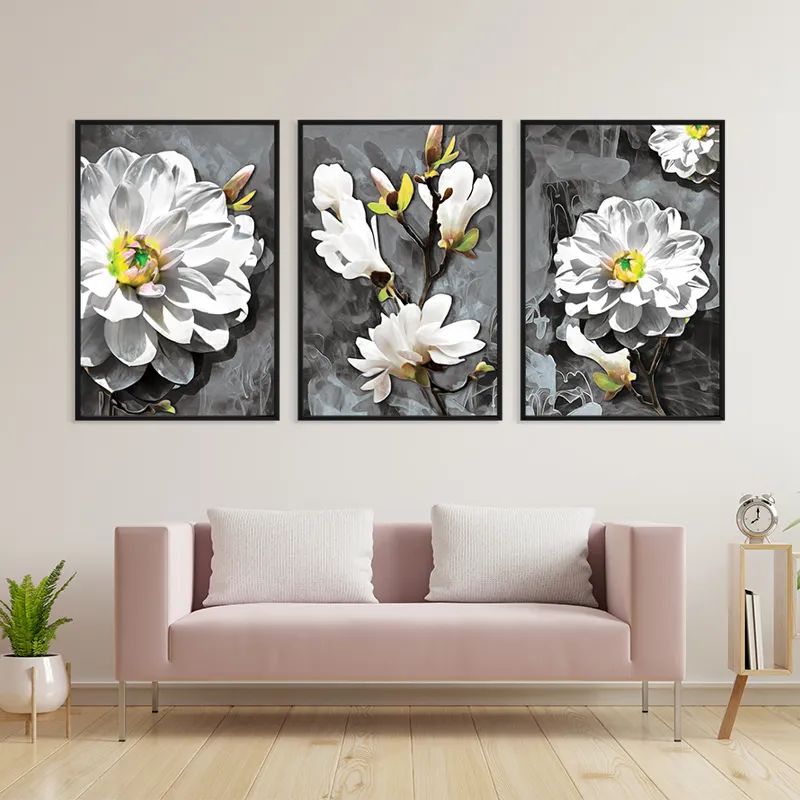 Smoke White Flower mockup 3