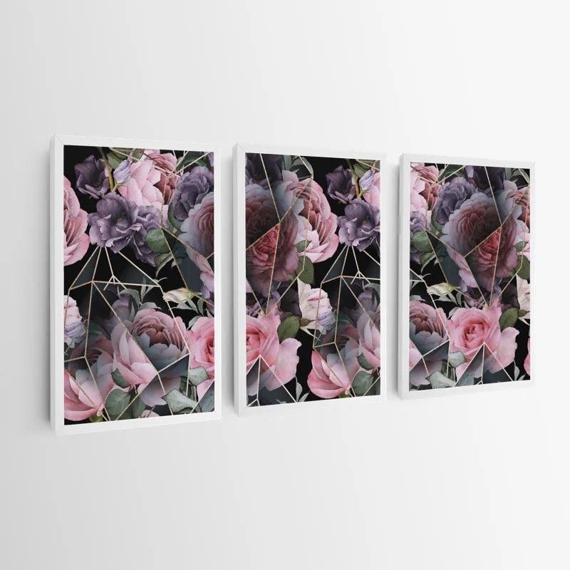 Картина на многоплатна основа Glass Flower mockup 0