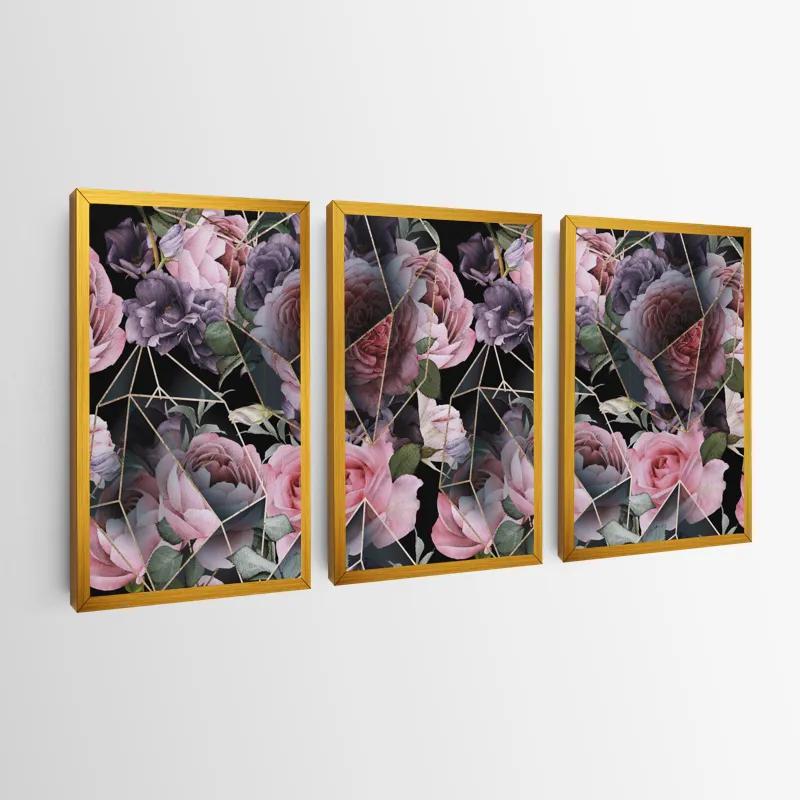 Картина на многоплатна основа Glass Flower mockup 0