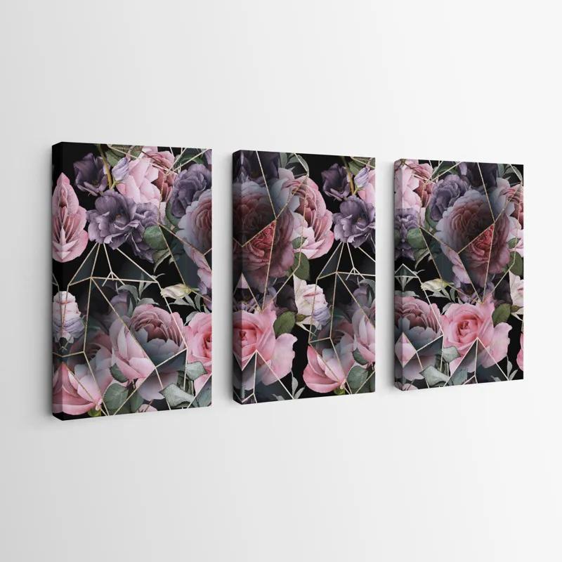 Картина на многоплатна основа Glass Flower mockup 0